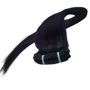 Extensions de cheveux humains vierges Remy de couleur claire à double trame d'origine soyeuses droites 12 "-30" toutes les couleurs sans enchevêtrement Machine - Product Image 6