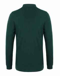 เสื้อเชิ้ตแขนยาวลายทางสำหรับผู้ชาย ผ้าฝ้าย 100% ผสมโพลีเอสเตอร์ สีสันตัดกัน เหมาะสำหรับกิจกรรมกลางแจ้ง ลำลอง เล่นกีฬา รักบี้ สำหรับผู้ใหญ่ - Product Image 5