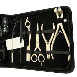 Kit de Herramientas para Extensiones de Cabello, Diseños Personalizados de la Mejor Calidad, Bajo MOQ, Herramienta de Maquillaje para Extensiones de Cabello - Product Image 4