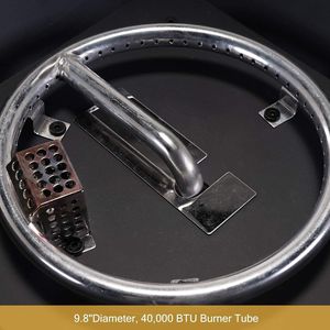 Tavolo con Braciere a Gas Propano da 32 Pollici per Intrattenimento all'Aperto - Product Image 4