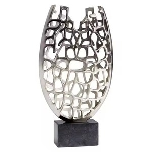 Escultura Metálica Decorativa para Mesa, Figura Decorativa para el Hogar, Sala de Estar, Oficina, Adorno Interior - Product Image 5