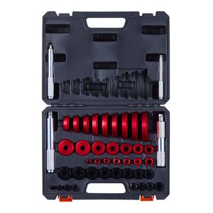 Kit Pressa Cuscinetti Professionale da 43 Pezzi con Attacco per Guarnizioni e Set di 39 Aste per Boccole - Product Image 1