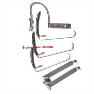 Espátulas Depresoras de Lengua y Abrebocas de Acero Inoxidable Reutilizables de Alta Calidad para Cirugía Abdominal, Retractor de Heridas Manual al por Mayor - Product Image 2