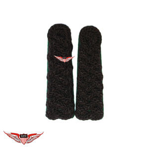 KEW - Hombreras Bordadas Vintage de Tela Negra Trenzada, Estilo Casual, Cordones Resistentes - Product Image 1