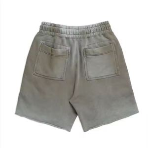 Pantalones Cortos de Algodón con Lavado Ácido para Hombre al por Mayor, Pantalones Cortos Deportivos para Gimnasio con Logotipo Personalizado - Product Image 3