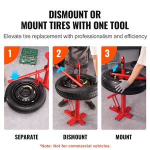 Smontagomme Manuale Portatile, Attrezzo Rompitallone 203-406 mm per Pneumatici Auto, Camion, Rimorchi, Compatibile M - Product Image 5