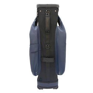FL 2026 OEM Nouveau design Sac de golf imperméable en PU bleu-blanc avec logo personnalisable Sac de golf de chariot haut de gamme 14 compartiments - Product Image 5