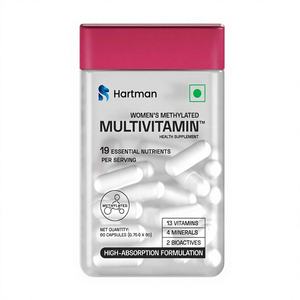 Cápsulas multivitamínicas diarias para mujeres, complejo vitamínico metilado para energía, inmunidad y apoyo al bienestar general - Product Image 1