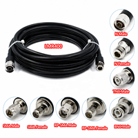 Câble coaxial LMR400 N vers N/ SMA/RP-SMA/BNC/ TNC/ Connecteur mâle/femelle à sertir 50 Ohm RF LMR-400 Câble d'antenne radio Pigtail