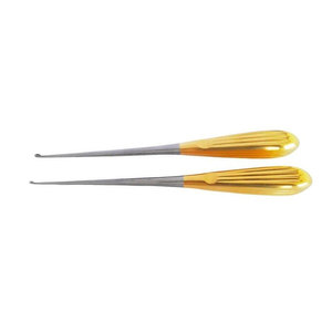 Curettes osseuses 215 mm 2,4 mm 332-486-300, instrument chirurgical manuel en acier inoxydable de précision, orthopédique, haute qualité, marquage CE - Product Image 6