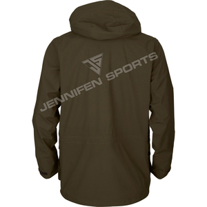 Veste de chasse isolante, respirante et imperméable toutes saisons, en tissu softshell tactique durable, personnalisable pour la vente en gros - Product Image 6