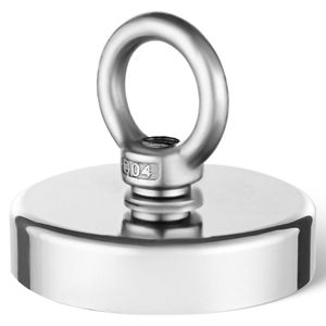 Aimant de pêche en néodyme super puissant, force de traction de 700 lb/318 kg, poignée de 2,36 pouces, aimant de levage super puissant en terres rares - Product Image 1