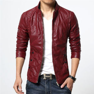 Men <b>yellow</b> zipper Winter Breathable Washed Windbreaker Leather <b>Jacket</b> Sheep High Street Styl Comfortable Zipper Windproof <b>jacket</b> - Product Image 4