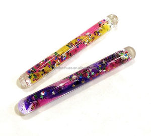 Varita de Purpurina Líquida en Espiral de 13 cm con Acrílico y Arena de Colores para Niños de 5 a 7 Años, Juguete Educativo Unisex - Product Image 3