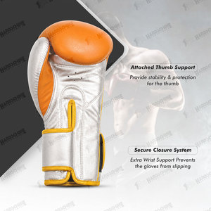 Nuevos Guantes de Boxeo para Adultos, Material PU Protector Engrosado, con Triple Forro Interior de Protección - Product Image 5