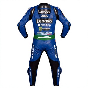 ชุดแข่งรถมอเตอร์ไซค์ Francesco Bagnaia MotoCP หนังวัว/หนังจิงโจ้ สำหรับขับขี่/แข่งรถ ยี่ห้อ Rucati ระดับ CE Level 2 - Product Image 2