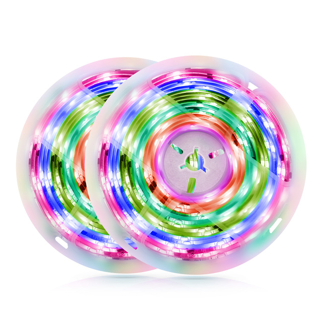 2026 Fashionable Tuya Smart WiFi 28 Key Remote Control Magic Color 10M RGB-IC Music Sync LED Strip Kit for Ceiling PST-RGBIC10M