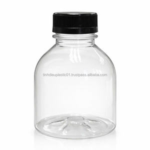 Botellas de Plástico PET de Alta Calidad de 400 ml con Tapa de Rosca, Envases Transparentes de Grado Alimenticio, Almacenamiento Seguro para Jugos, Té, Smoothies, Uso Industrial - Product Image 2