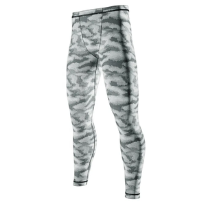 High Quality Men's Heat-Transfer Printed BJJ Wicking Breathable Stretch <b>Shorts</b> Compression <b>Grappling</b> Spats for MMA - Product Image 1