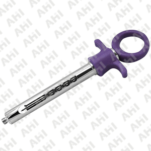 Jeringa Quirúrgica Dental de Aspiración Manual, Acero Inoxidable Clase II, Reutilizable, Agarre Ergonómico, Anestesia Dental, Lo Mejor en Odontología - Product Image 4