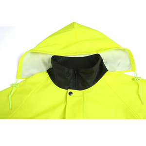 Vêtements de travail de sécurité jaunes personnalisés pour hommes, durables, respirants, avec logo protecteur, antistatiques et anti-coupures - Product Image 4