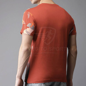 T-shirt de sublimation pour homme écologique, impression lisse, léger et confortable - Product Image 3