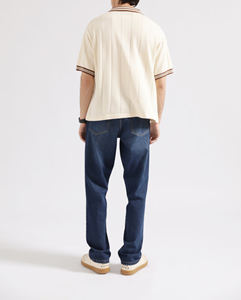 เสื้อโปโลผู้ชายแขนสั้นผ้าคอตตอนผสมโพลีเอสเตอร์ขายดี รับสกรีนโลโก้ตามแบบ - Product Image 4