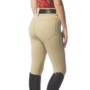 Pantalon d'équitation professionnel taille mi-haute pour femme – Nouveau style Jodhpurs respirant, séchage rapide, léger, longueur intégrale, tricoté - Product Image 3