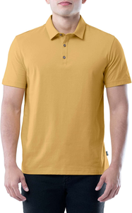 Camisetas de Golf para Hombre, Talla Grande, Tejido Sólido 100% Algodón, Logotipo Personalizado Bordado, Secado Rápido, Ligeras - Product Image 2