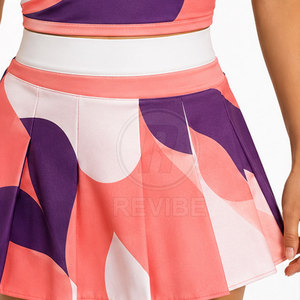 Uniforme de cheerleading pour adultes de haute qualité avec un matériau flexible 100% polyester pour une performance active - Product Image 6