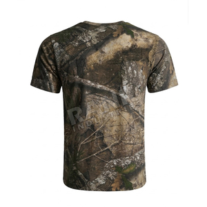 Camiseta de caza de manga corta 100% algodón transpirable de secado rápido para exteriores, hecha en Pakistán - Product Image 2