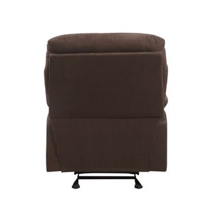 Fauteuil inclinable Arcadia en microfibre chocolat, solution confortable pour l'assise à domicile - Product Image 5