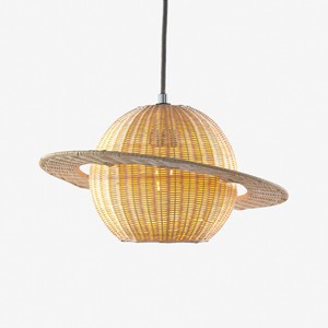 Lámpara colgante con forma de planeta estelar, decoración para habitación de bebé, pantalla de ratán para iluminación nocturna, lámparas y candelabros - Product Image 6