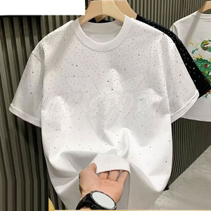 Camiseta informal para hombre de uso diario, camiseta elegante para hombre, camiseta de material suave para hombre, cómoda para todas las estaciones - Product Image 2