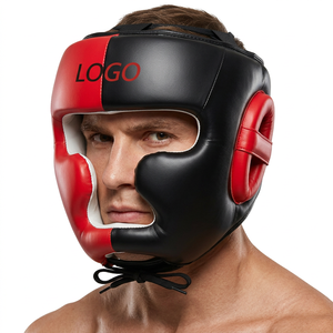 Martial Arts MMA Kicking Custom Boxing <b>Head</b> Guard for <b>Training</b> mma Sparing for <b>head</b> Protection Martial Arts - Product Image 1