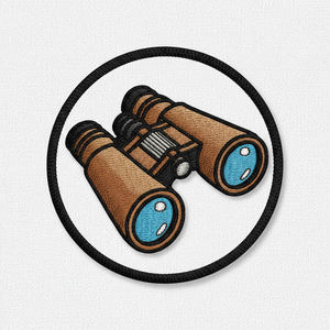 Parche bordado redondo termoadhesivo con diseño de paleta de pintor, personalizado al por mayor, para chaquetas, accesorio para coser en prendas, a granel - Product Image 6