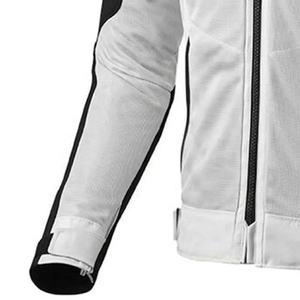 Fournisseur de vestes textiles d'été pour motos en gros, pour utilisation en flotte, avec tissu à haute circulation d'air et inserts de sécurité CE - Product Image 5