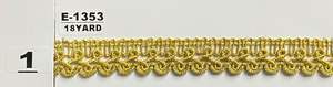 DIY Clothes Sewing Zig Zag <b>Trimming</b> 5mm Curtain Ribbon Costume Textile Embellishment Metallic <b>Ric</b> <b>Rac</b> Gold Lace Sequins Shoes - Product Image 6