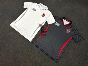Jersey de Entrenador de Fútbol Personalizado de Primera Calidad, Transpirable, 100% Poliéster, Cuello en V - Product Image 2
