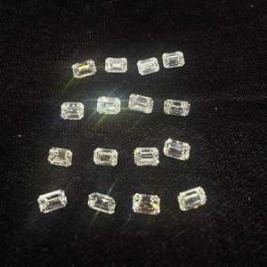 Diamante Natural de Corte Esmeralda de 1.00 Ct, Color E, Certificado, para Joyería Fina y Fabricación de Anillos de Compromiso - Product Image 4