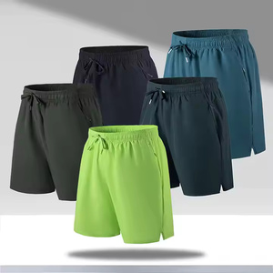 Women's Sporty Solid Color <b>Shorts</b> With Pockets Quick Dry Elastic Waist Regular Fit Custom Logo Heat Transfer Printing - Product Image 2