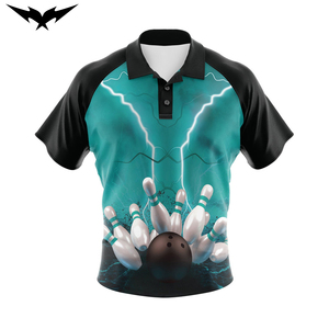 Maillot de bowling personnalisé à séchage rapide avec logo, chemises de bowling personnalisées pour hommes, chemises d'équipe pour club, chemise unisexe à manches courtes - Product Image 5