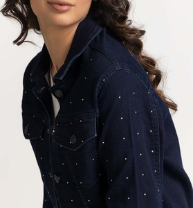 Nueva Chaqueta Vaquera de Verano para Mujer, Estilo Vintage, Lavado Azul, Diseño 3D, Personalizada, de Mezclilla Desgastada - Product Image 6