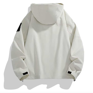Veste coupe-vent légère imperméable de qualité supérieure pour homme avec capuche respirante pour activités hivernales en extérieur 2026 - Product Image 3