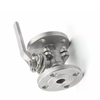PEMASANG/PENGLIPIK SS 1/2" CF8 SS304 DENGAN KATUP BOLA 2 PC FULL BORE F/E 150 #