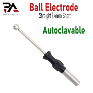 Électrode sphérique droite réutilisable Pacho Industry 4 mm – Pointe de stylo sphérique pour électrocautérisation monopolaire - Product Image 1