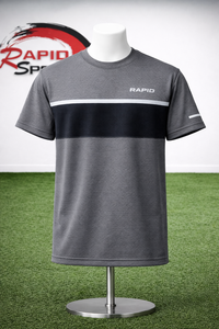 Camiseta Casual de Cuello Redondo para Hombre, Corte Regular, Estampado Frontal por Transferencia Térmica, 100% Algodón Jersey Premium 210g, Ecológica, Estilo Urbano - Product Image 6