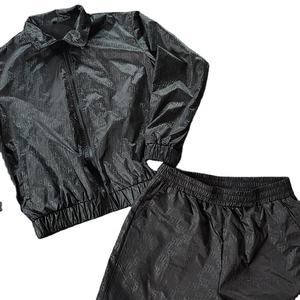 2024 Custom Summer Nylon Polyester <b>Shell</b> Tracksuit Two Piece Jogging <b>Suit</b> Track Windbreaker <b>Jacket</b> Shorts Sets for Men - Product Image 5