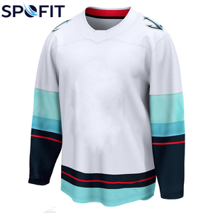 Jersey de Hockey sobre Hielo Profesional Personalizado, Transpirable, que Absorbe la Humedad, Uniforme de Hockey Sublimado con Logotipo del Equipo Personalizado - Product Image 1