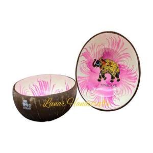 ชามกะลามะพร้าวแบบใช้แล้วทิ้งทำจาก100% โลโก้ได้ตามต้องการ - Product Image 3